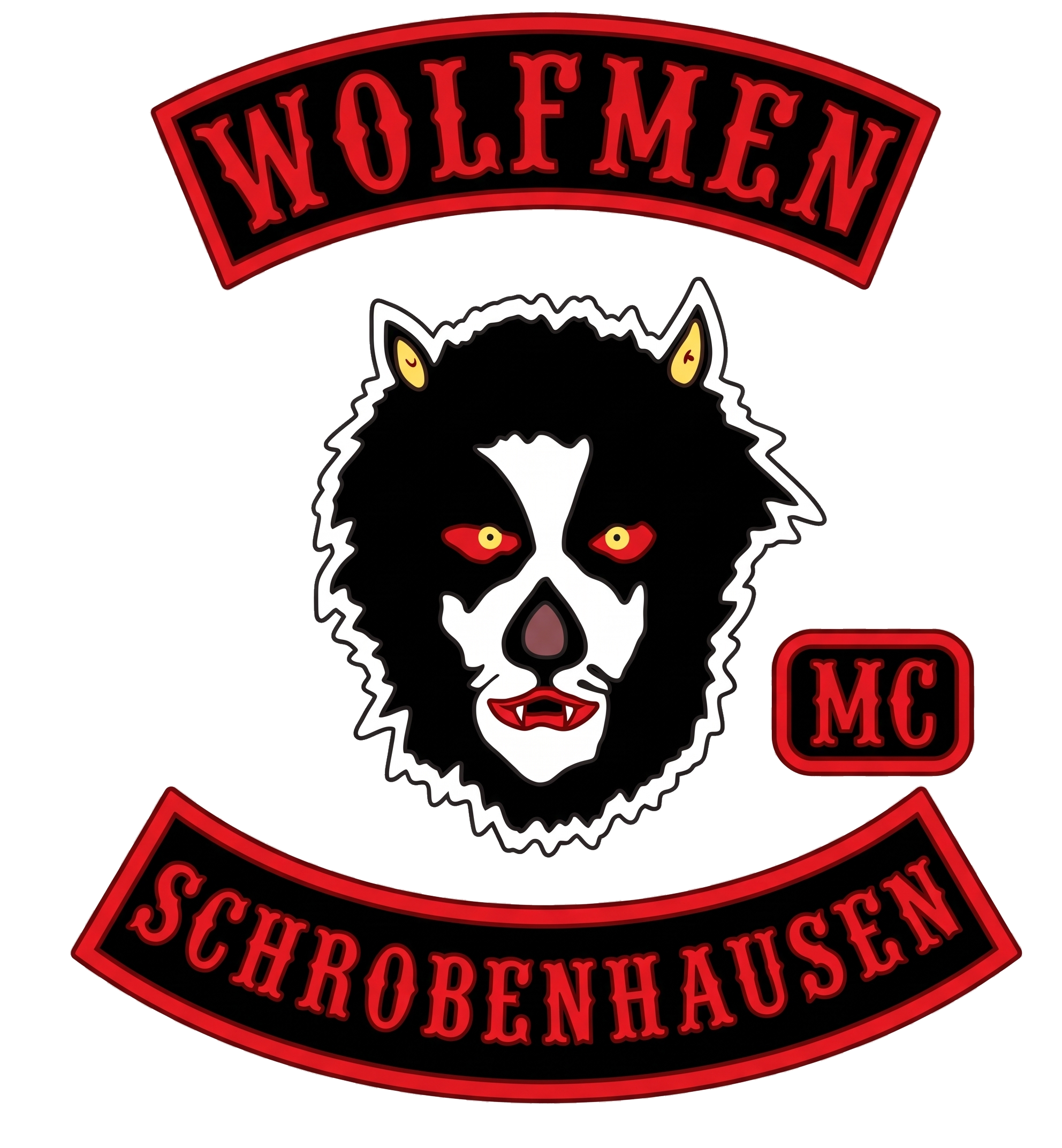 Wolfmen MC Chapter Schrobenhausen Logo